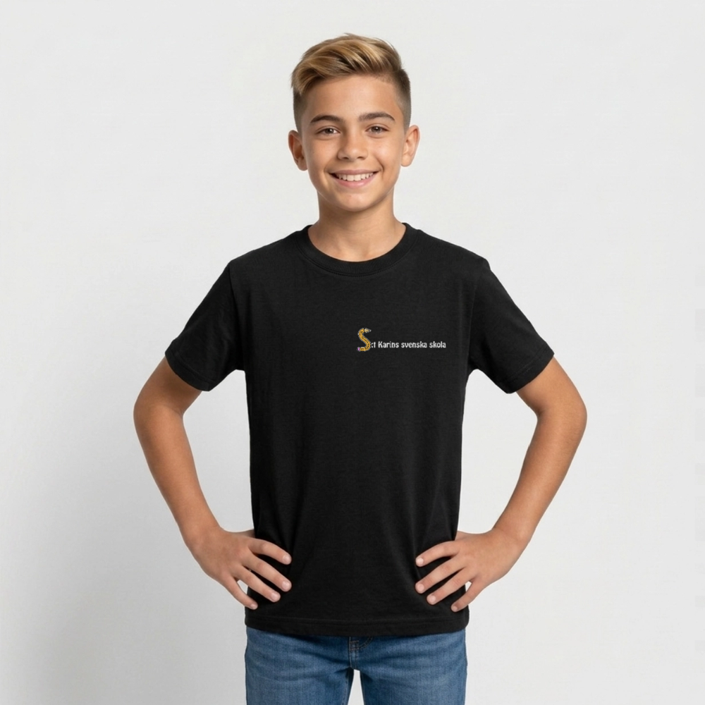 T-shirt – Bomull – St: Karins svenska skola 134-164