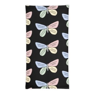 Tubhalsduk Svart – Fjäril