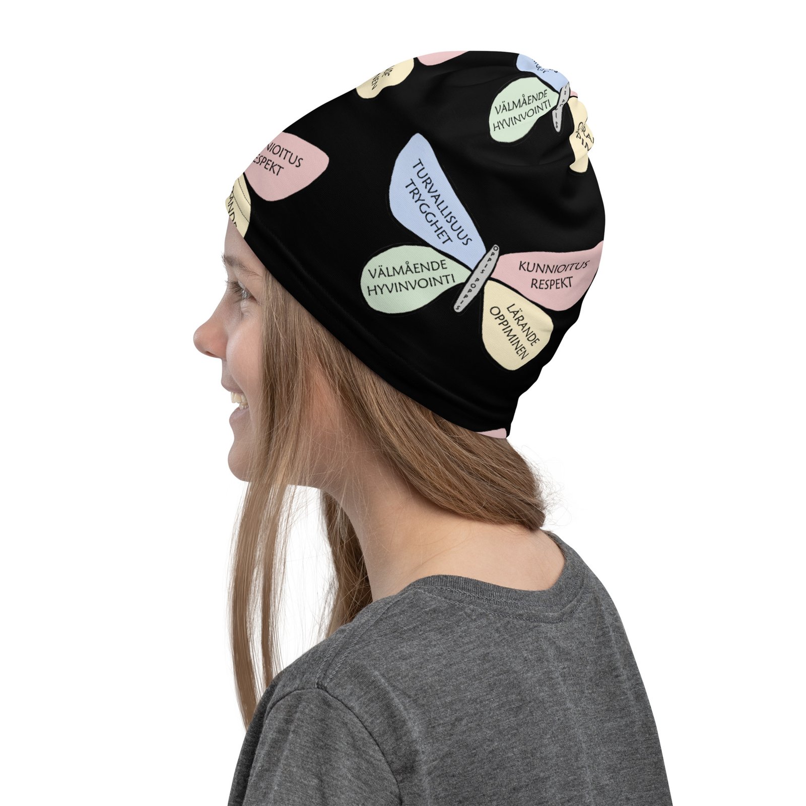 Tubhalsduk Svart – Fjäril - Bild 4