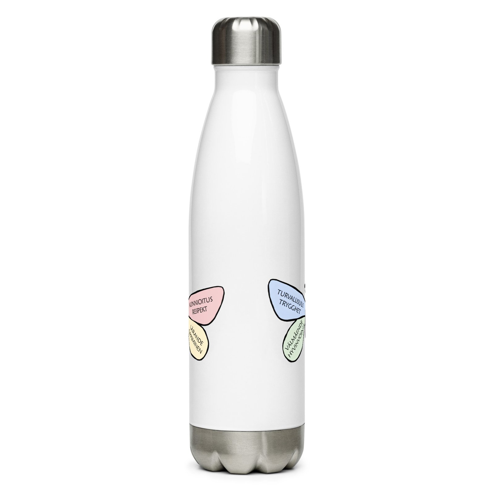 Vattenflaska – Fjäril