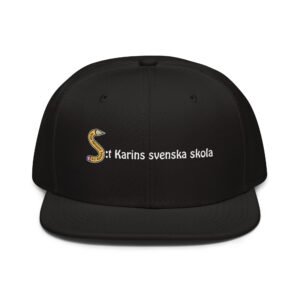 Snapback keps – S:t Karins svenska skola (55-60cm)