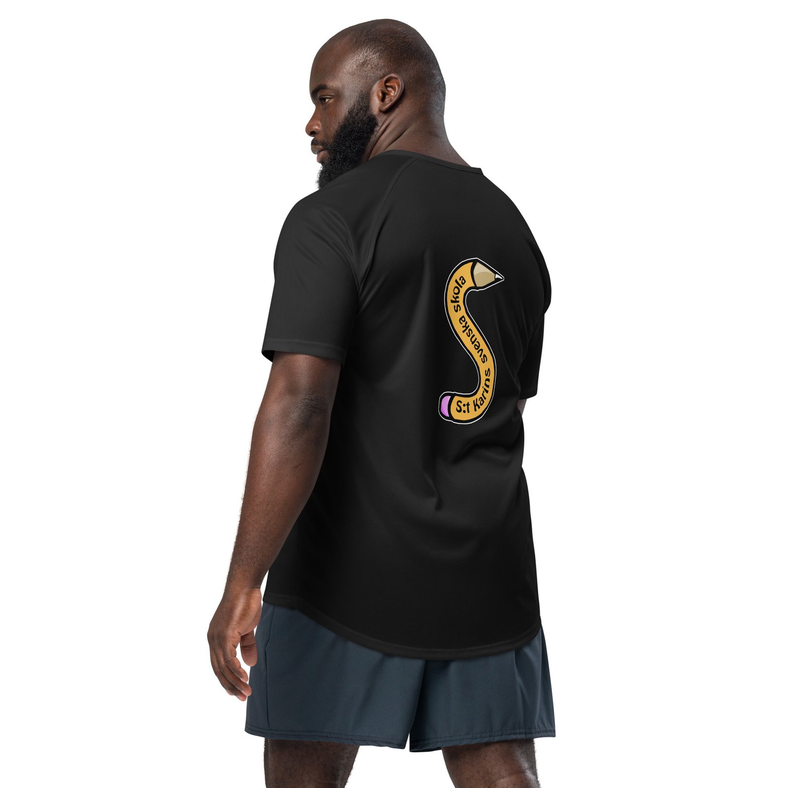 Vuxen Sport T-shirt – S:t Karins svenska skola - Bild 4